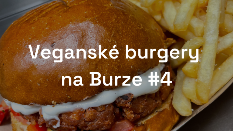 Veganské burgery na Burze #4